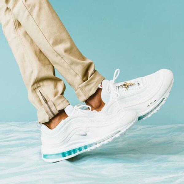 ナイキ エアマックス コピー  AIR MAX 97 MSCHF INRI JESUS SHOES エア マックス 97 ジーザス 921826-101JSUS